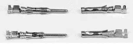 Photo - C1 and C2A pin and socket- AMP M Series