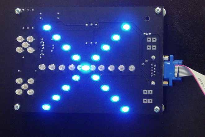 Photo - Mask X with blue X - strike